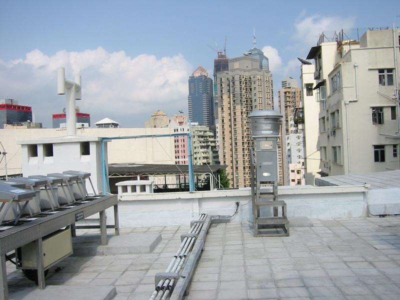 Other samplers on east roof